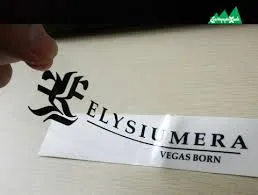 PVC-sticker